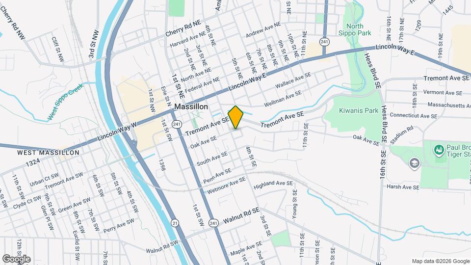 315 Oak Ave SE Map and Location Details