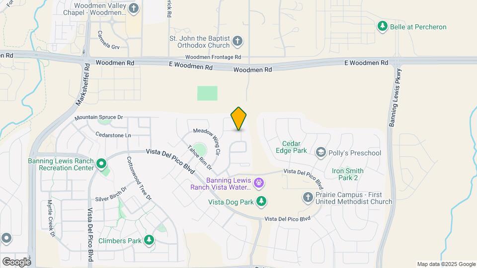 8777 Mossy Bank Ln Mapa y Detalles de la Ubicación