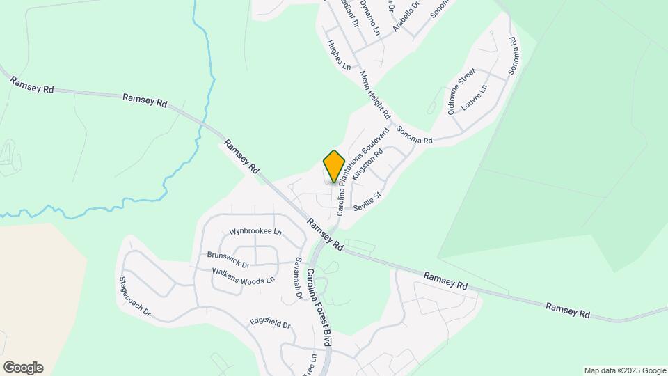 203 Glen Cannon Drive Map and Location Details