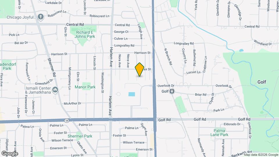 221 Nordica Ave Map and Location Details