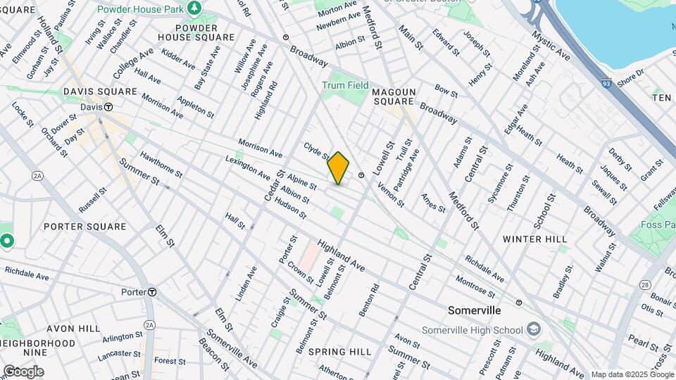 18 Princeton St, Unit 1T Map and Location Details
