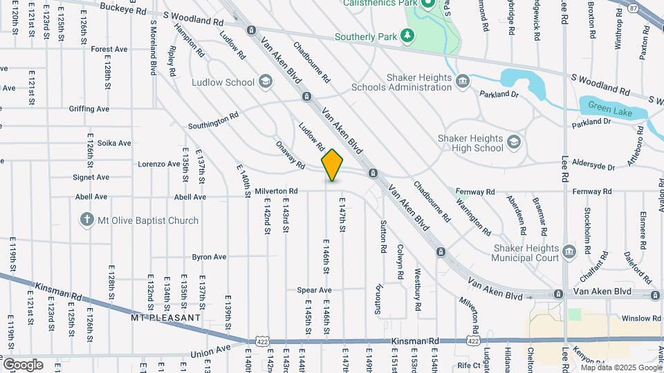 14603 Milverton Rd Map and Location Details