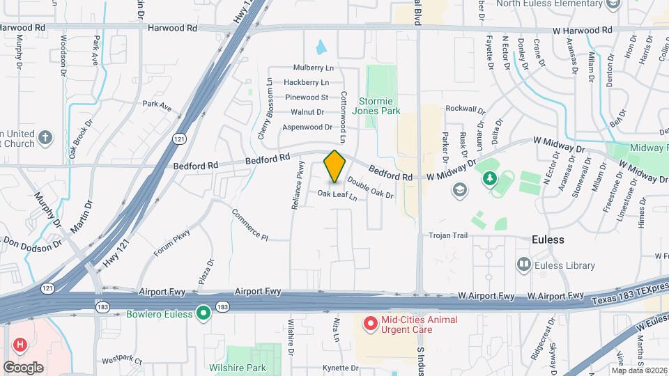 2104 Royal Oak Dr Map and Location Details