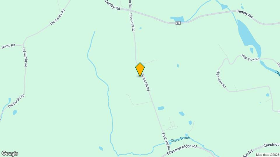 123 Brush Hill Rd Map and Location Details