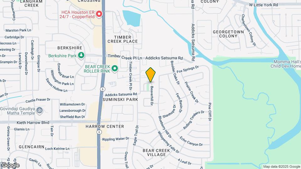 5219 Beaverhill Dr Map and Location Details