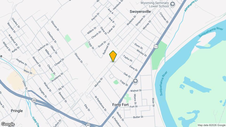 1156 Murray St Map and Location Details