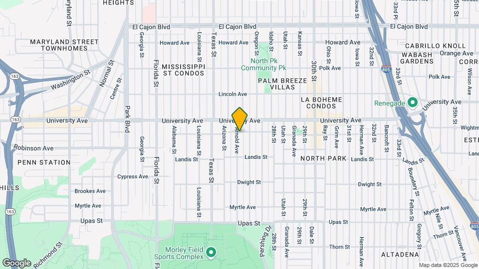 3791 Arnold Ave Mapa y Detalles de la Ubicación