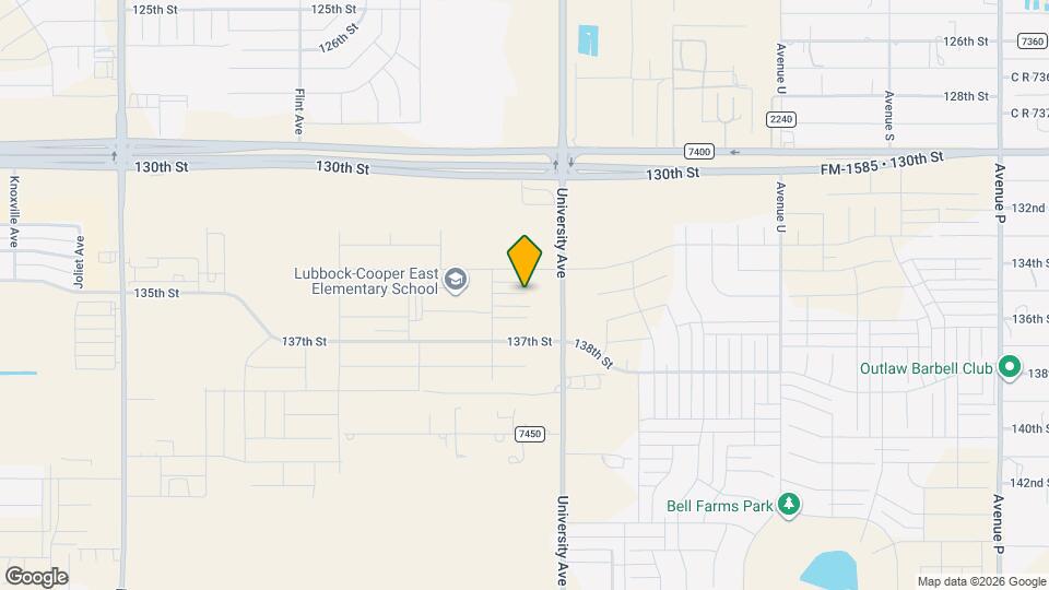 2603 135th St Mapa y Detalles de la Ubicación