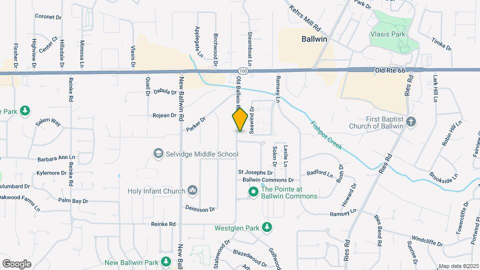 142 Old Ballwin Rd Map and Location Details