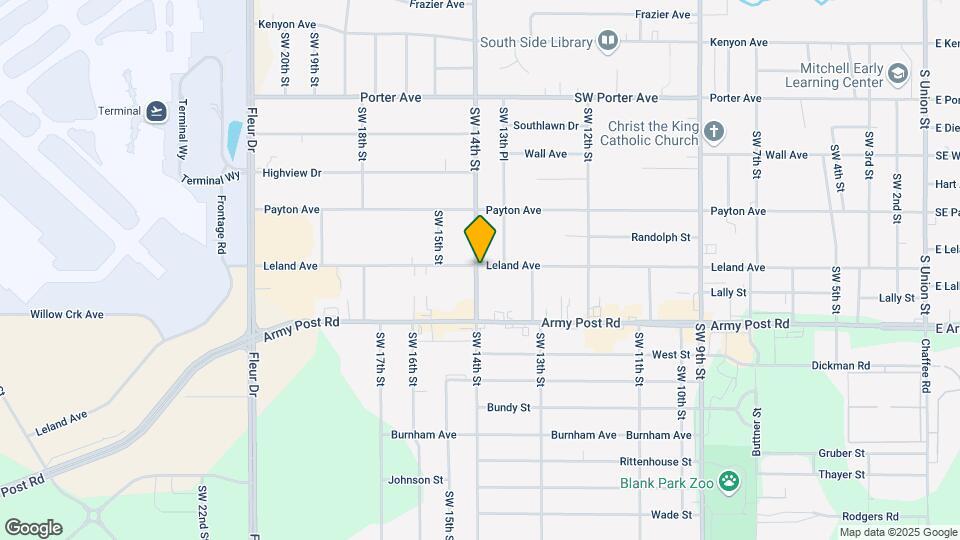 6211 SW 14th St Map and Location Details