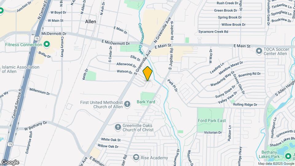530 Post Oak Ln Mapa y Detalles de la Ubicación