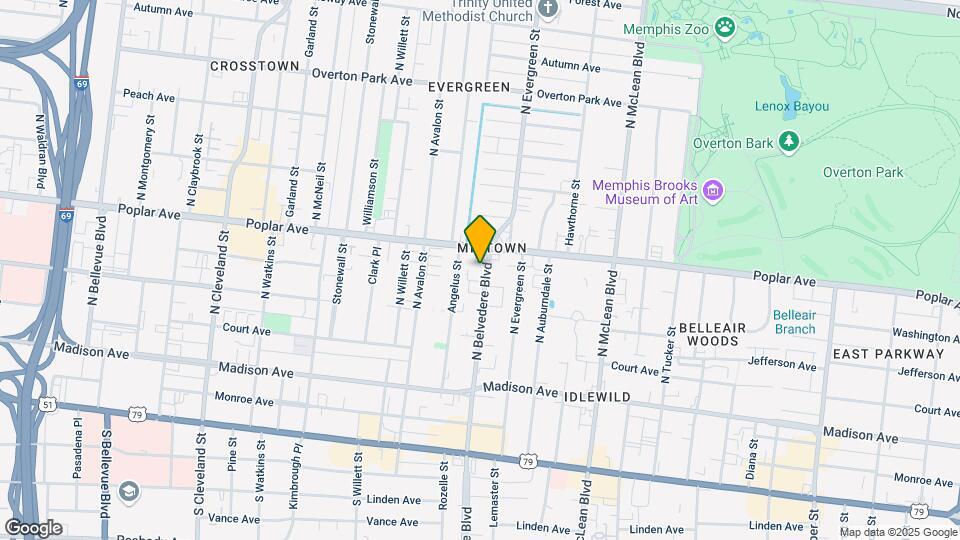 159 N Belvedere Blvd Map and Location Details