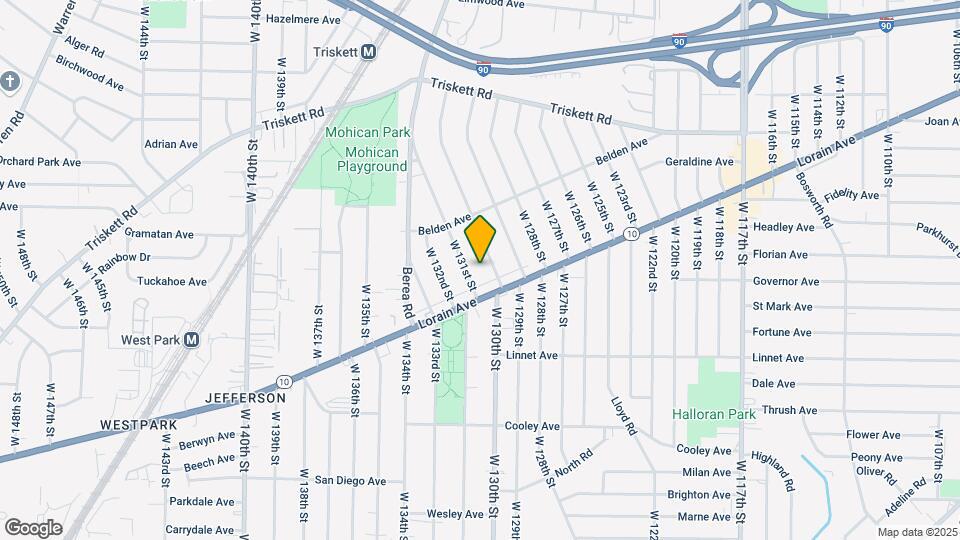 3420 W 130th St-Unit -Up Map and Location Details