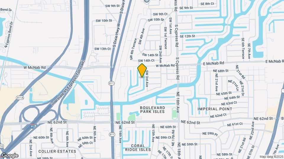 1710 SW 4th Ave Map and Location Details