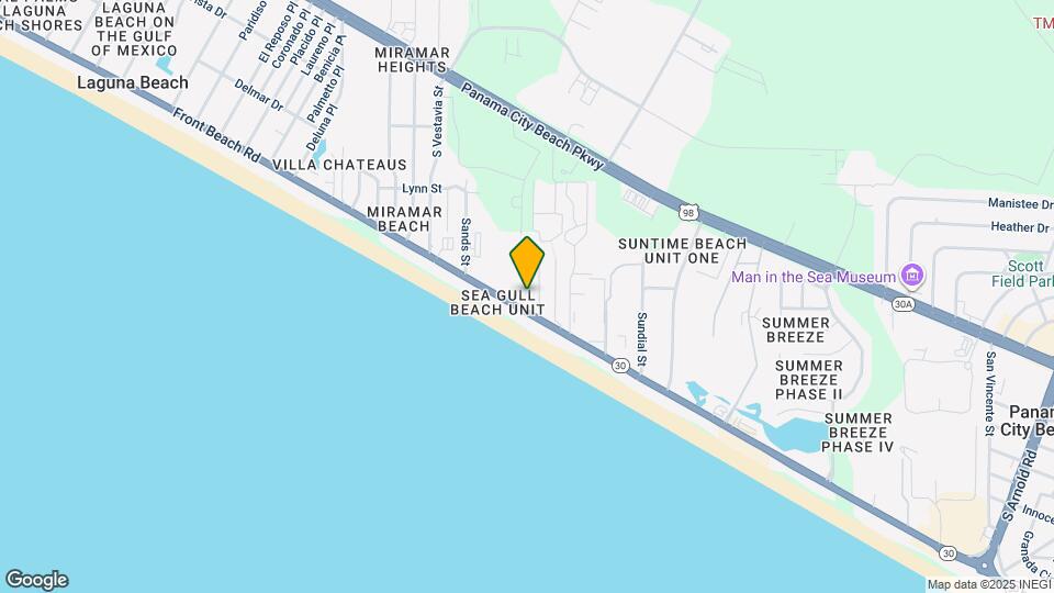 17674 Front Beach Rd Map and Location Details