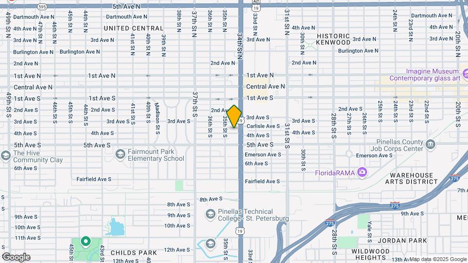 3417 4th Ave S Map and Location Details