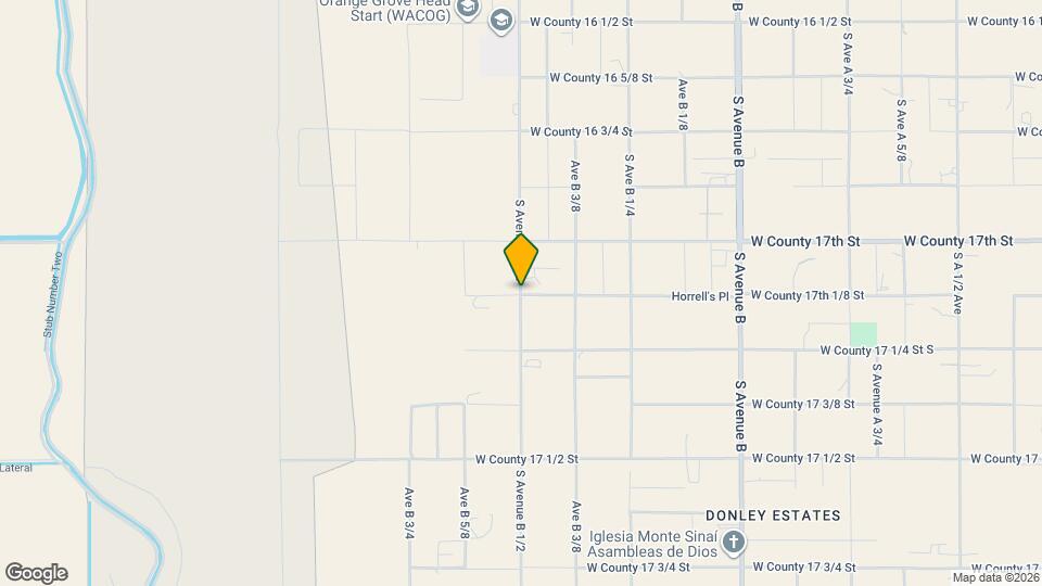 17187 S Avenue B 1/2 Map and Location Details