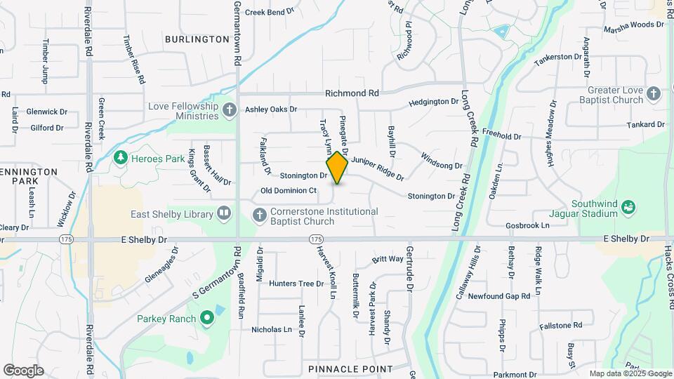 4592 Tracy Lynn Dr Map and Location Details