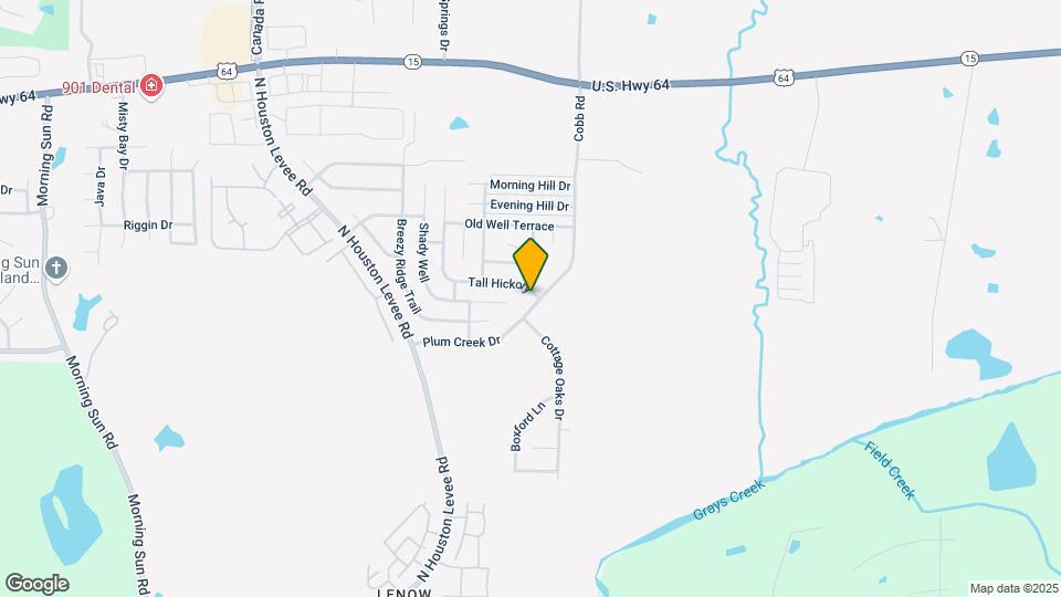 2651 Plum Creek Dr Map and Location Details