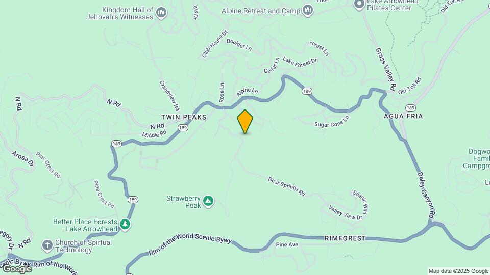 897 Bear Springs Rd Map and Location Details