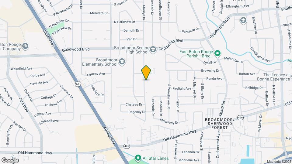 1455 Marilyn Dr Mapa y Detalles de la Ubicación