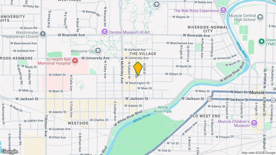 214 N Martin St Map and Location Details