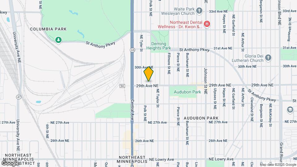2902 Polk St NE Mapa y Detalles de la Ubicación