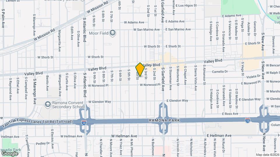 1508 S 4th St Map and Location Details