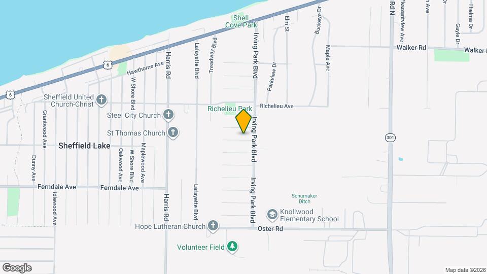 4895 Rosewood Dr Map and Location Details