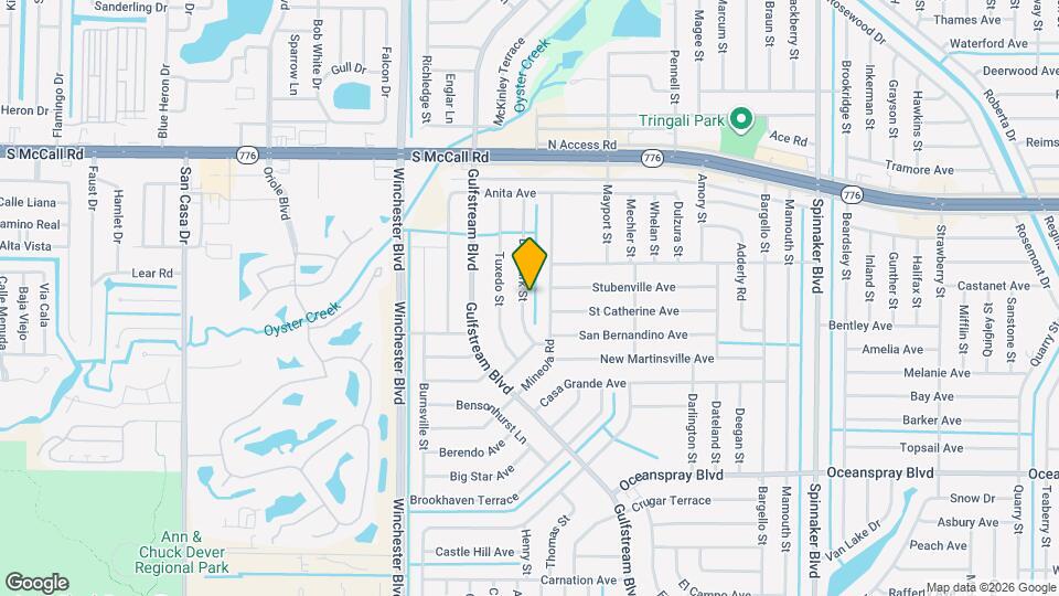 7044 Denmark St Map and Location Details