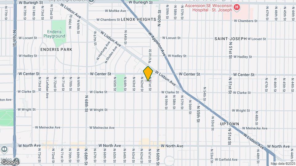 2639 N 61st St, Unit 2639 Map and Location Details