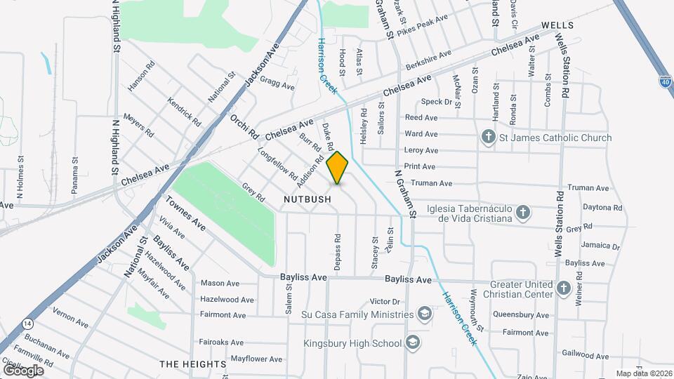 1545 Duke Rd Map and Location Details