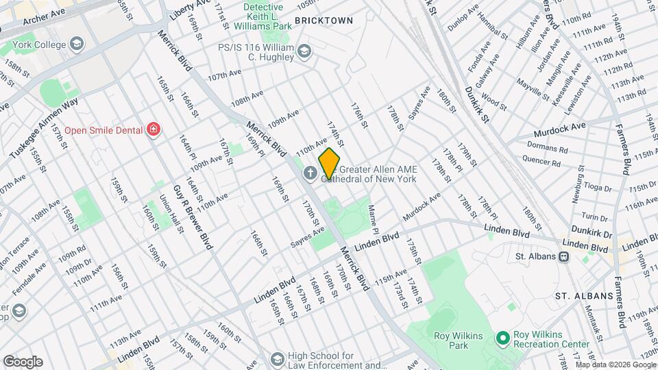 171-30 111th Ave Mapa y Detalles de la Ubicación