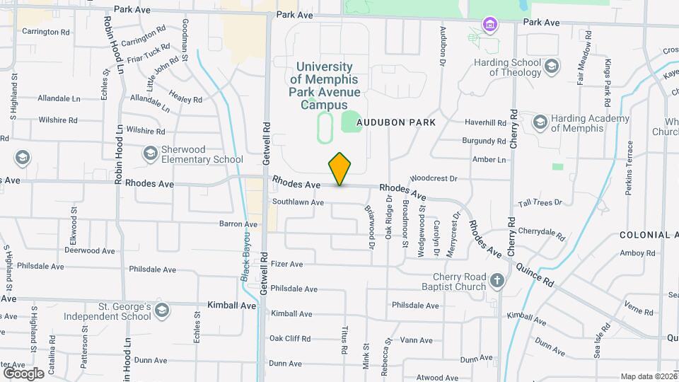 4089 Rhodes Ave Map and Location Details