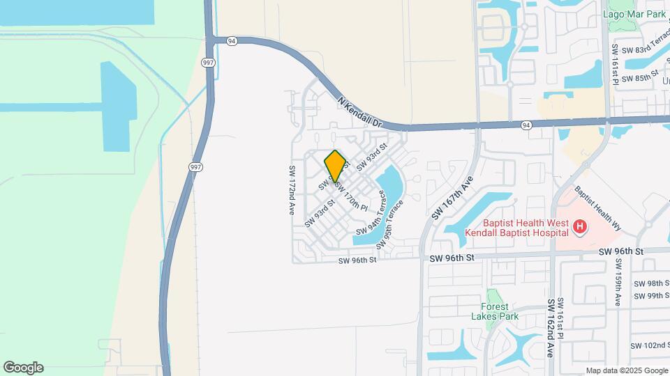 9248 SW 170th Pl Map and Location Details