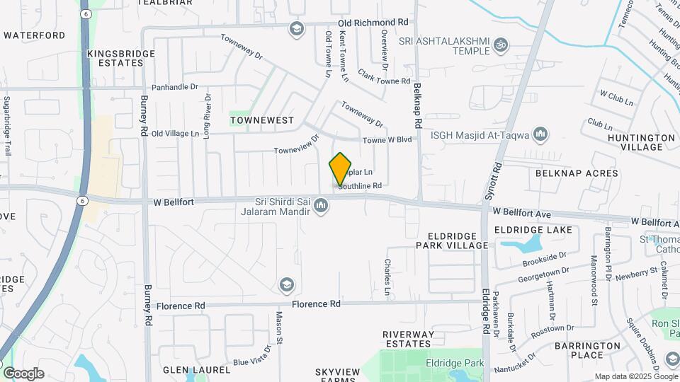 13831 Southline Rd Map and Location Details