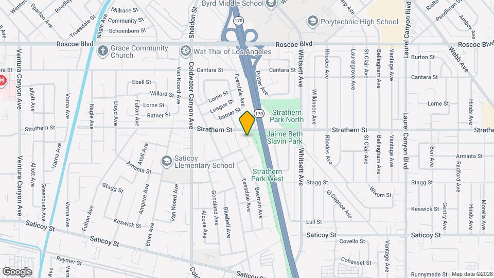 7935 Bonfield Ave Map and Location Details