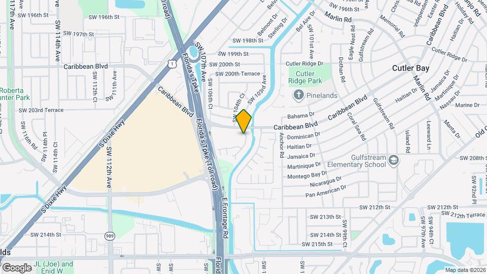 20602 SW 103rd Ave Mapa y Detalles de la Ubicación