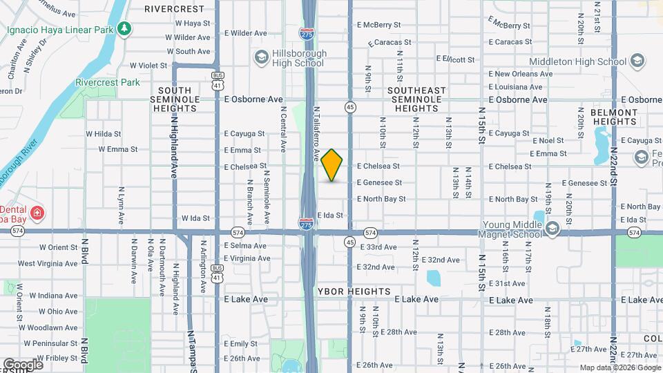 807 E Genesee St Map and Location Details