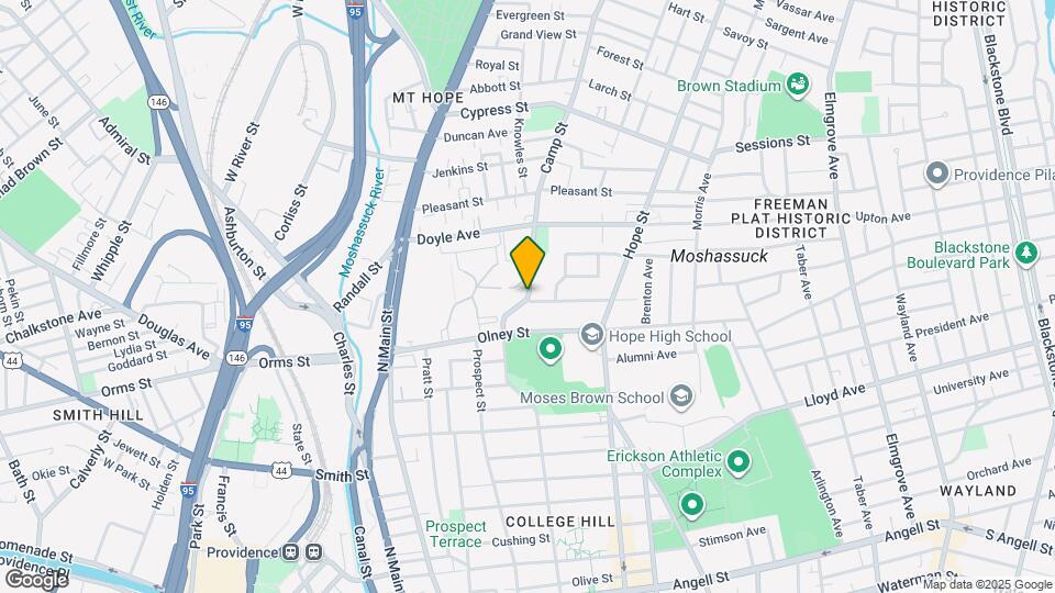 24 Camp St Map and Location Details