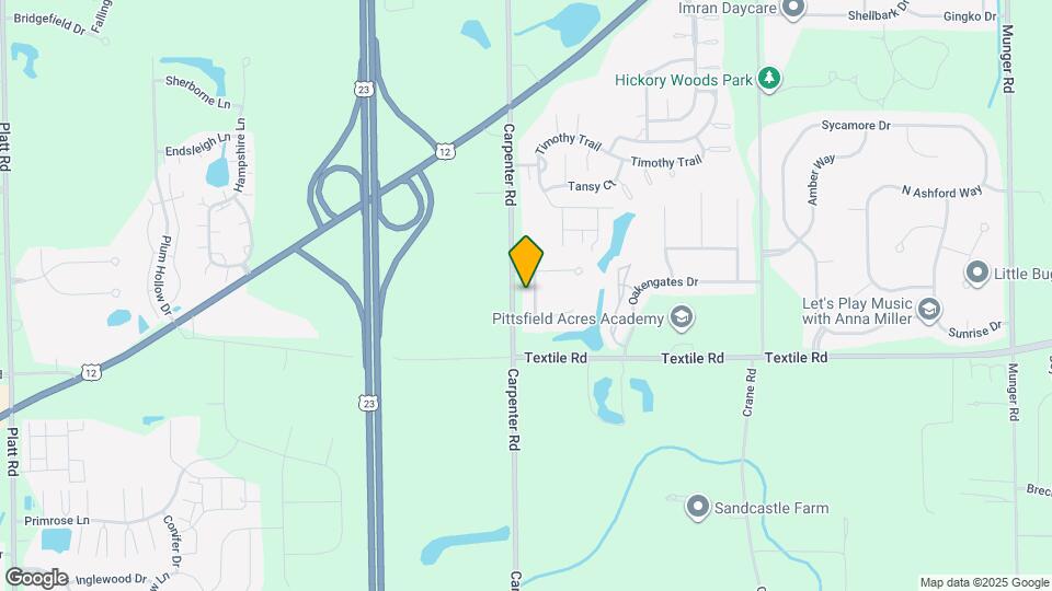 5864 Willow Ridge Dr Map and Location Details