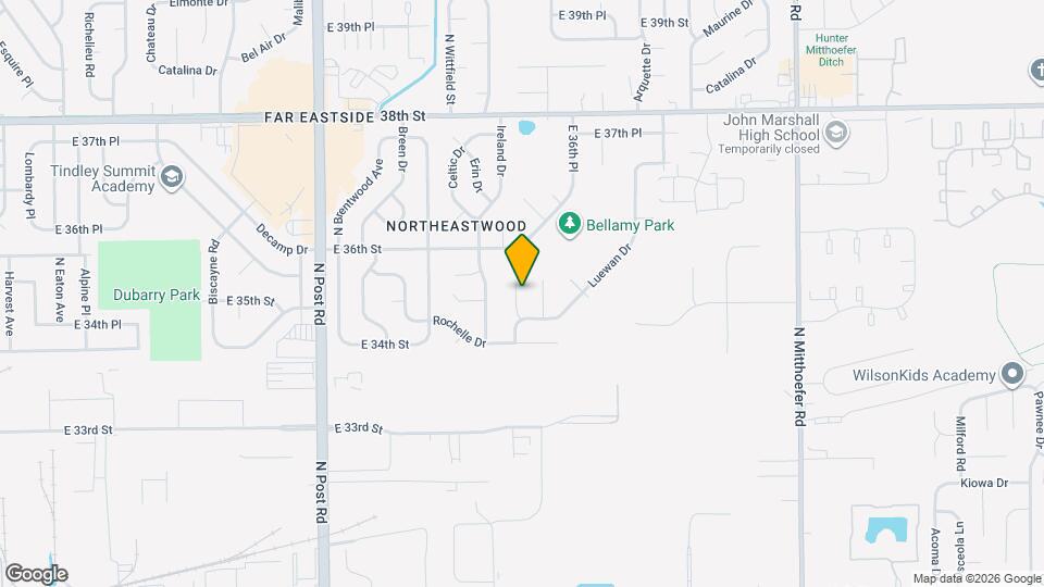 3525 Luewan Ct Map and Location Details