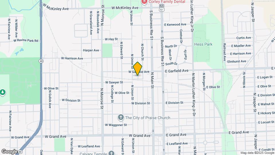 238 W Peoria Ave Map and Location Details