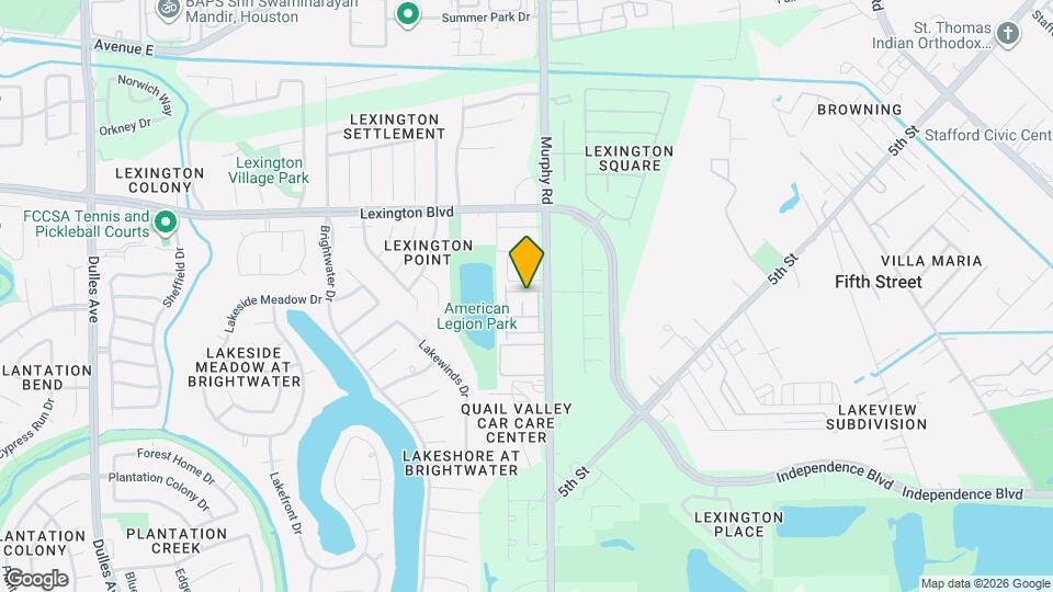 3815 Shire Valley Dr Map and Location Details
