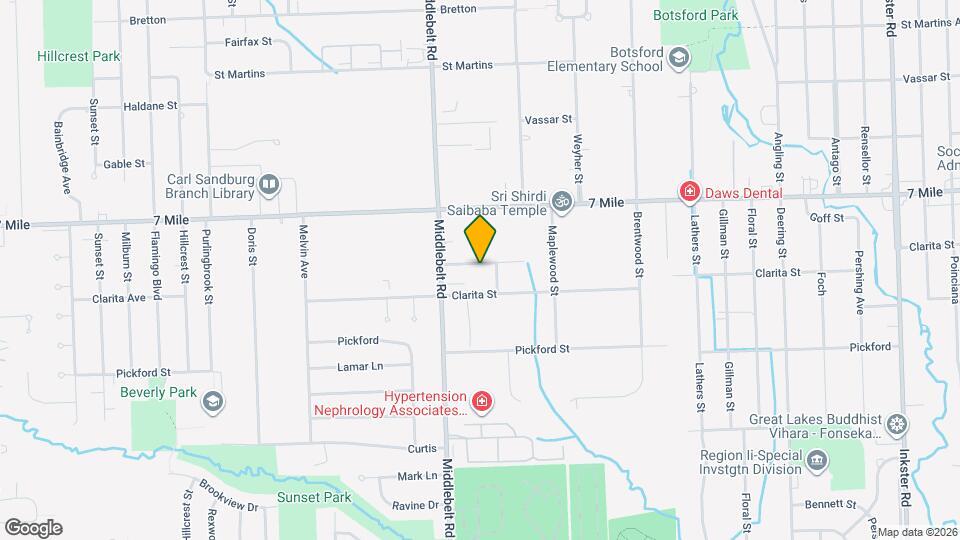 29193 Dardanella St Mapa y Detalles de la Ubicación