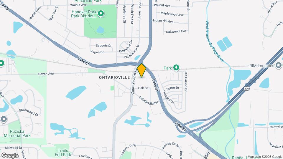 1663 Liberty St Map and Location Details