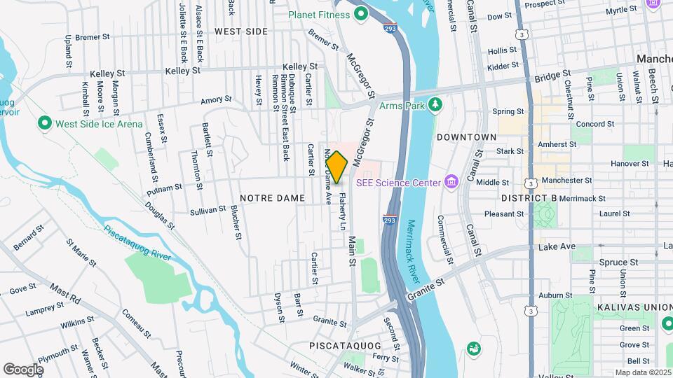 227-233 Notre Dame Ave Map and Location Details