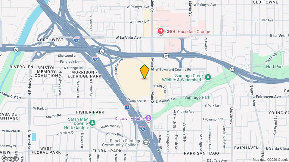 The Carina Mapa y Detalles de la Ubicación