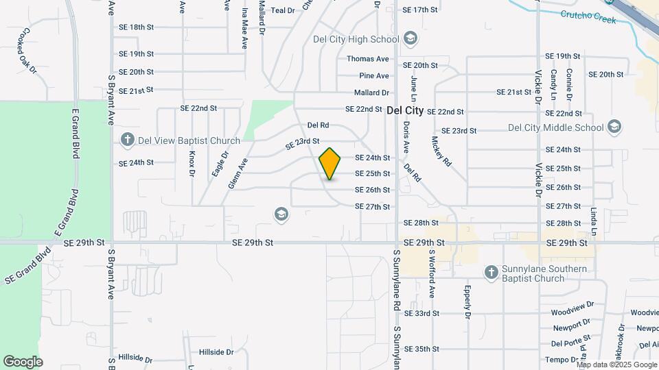 4005 SE 26th St Map and Location Details