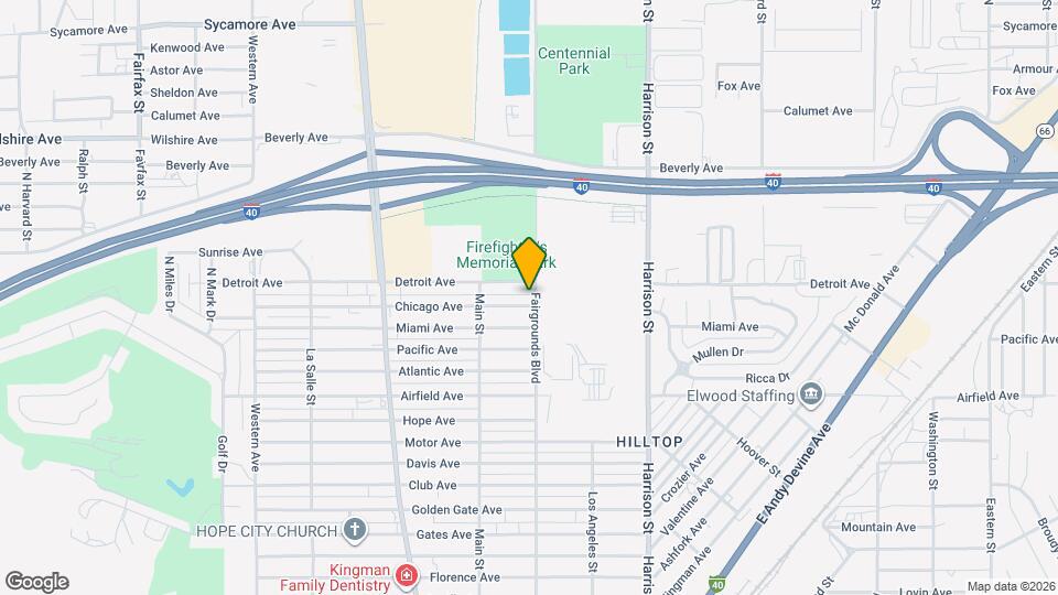 3115 Fairgrounds Blvd Map and Location Details